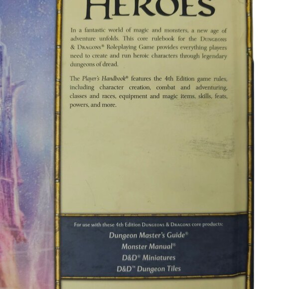 Dungeons And Dragons Players 4th Edition Handbook Dungeon Masters 2011 Book Lot - Picture 5 of 16